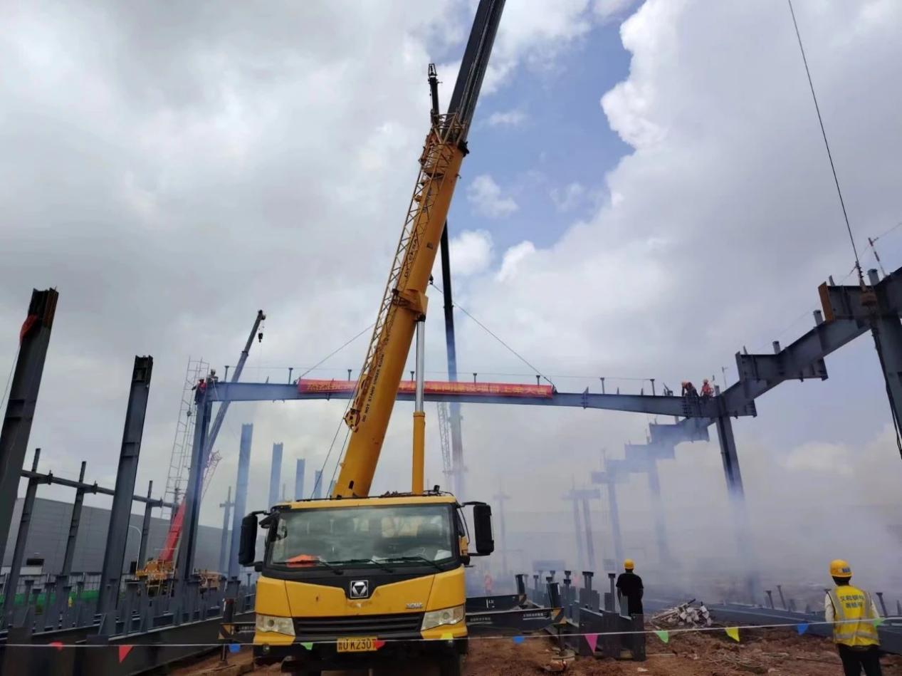 Iprojekthi yokwakha iindawo zokwakha ye-KD ye-KD kwi-Beam, i-Eihe yaqonda ukuba iProry Autormobile Qingdao Bant iphumelele ibhidi 