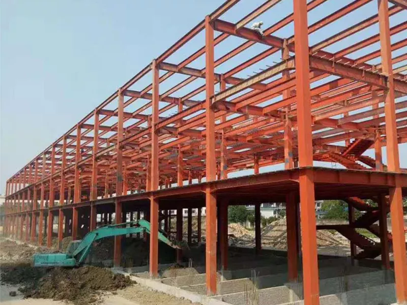 I-Eco-friendly Steel Frame Warehouse Construction